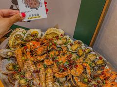 -东来菜馆•手抓海鲜家常菜•海鲜锅贴(鸽子窝店)