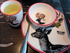 餐具摆设-新白鹿餐厅(虹桥南丰城店)