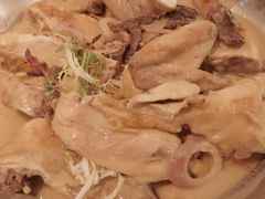 牛肝菌白汁烩春鸡-港丽餐厅(高德置地店)