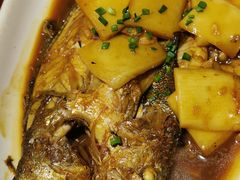 面鱼焖黄鱼-大牌大·传统杭帮菜(湖滨店)
