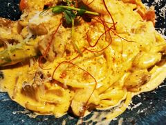 芝士蘑菇鲜虾意大利面-BE BRIGHT KITCHEN(正佳广场店)