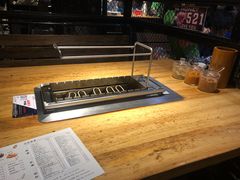 会自己转的烧烤炉-悦屋老板娘的烤肉店(紫薇田园店)