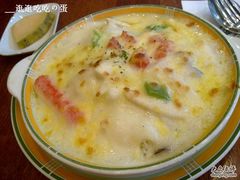 海鲜鲜奶芝士烤饭-玛格萝妮比萨屋(四平店)