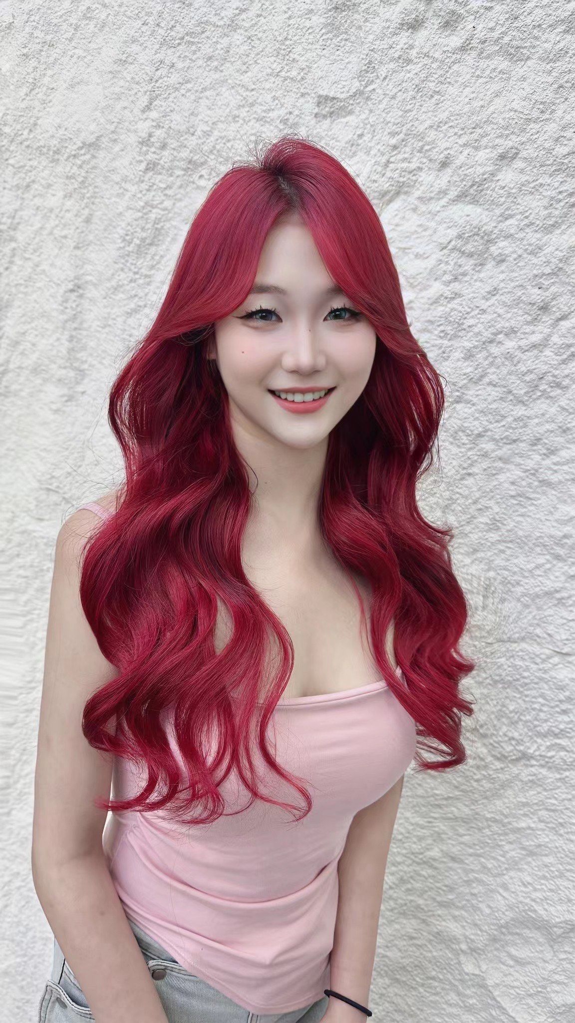 卷发女神的红色诱惑