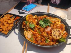 干锅牛蛙-渝蛙馆(新百店)