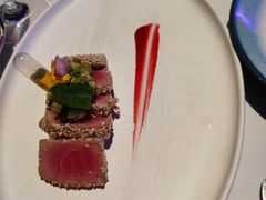 前菜&nbsp;麻香蓝鳍金枪鱼-天玑高空江景餐厅&酒吧Sky Secret Restaurant&Bar