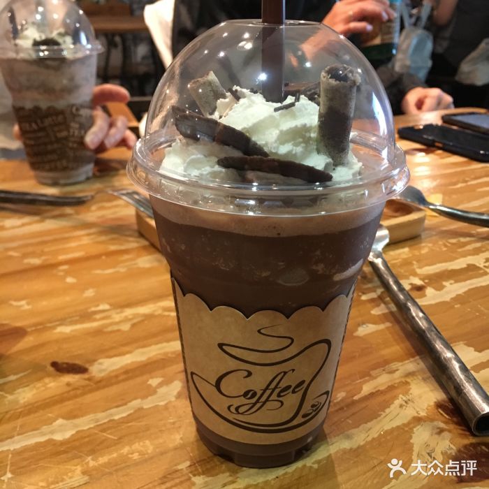 the animal cafe巧克力思慕雪图片