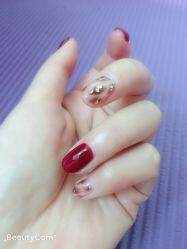 -手牵手美甲