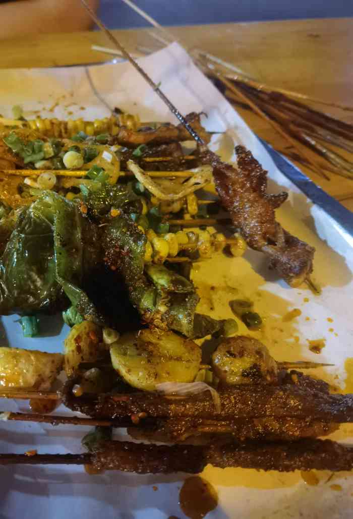 吴记烧烤(互助路店)-"[薄荷]环境:环境一般,但是味道超赞 .