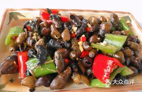 Fragrant Perilla Stir-fried Mountain Snail