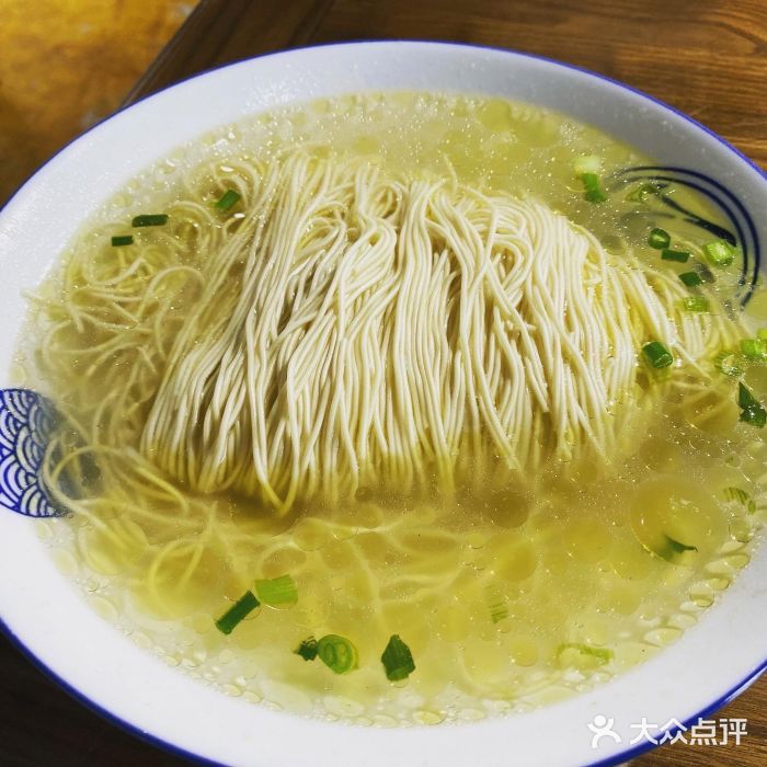 新万鑫银丝面馆(美湖店-鸡汤银丝面-菜-鸡汤银丝面图片-无锡美食