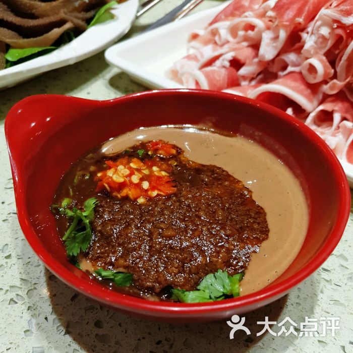 老北京涮羊肉(通扬路店)自助蘸酱图片 - 第134张
