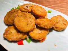 椒香藕夹-周家二小姐的菜·扬州菜·香炒蟹·狮子头(江都金鹰店)