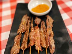 招牌湿辣牛肉串-潮爷的店·小龙虾·烧烤
