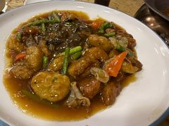 白菜木耳溜丸子-乔家满族八大碗(流水沟店)