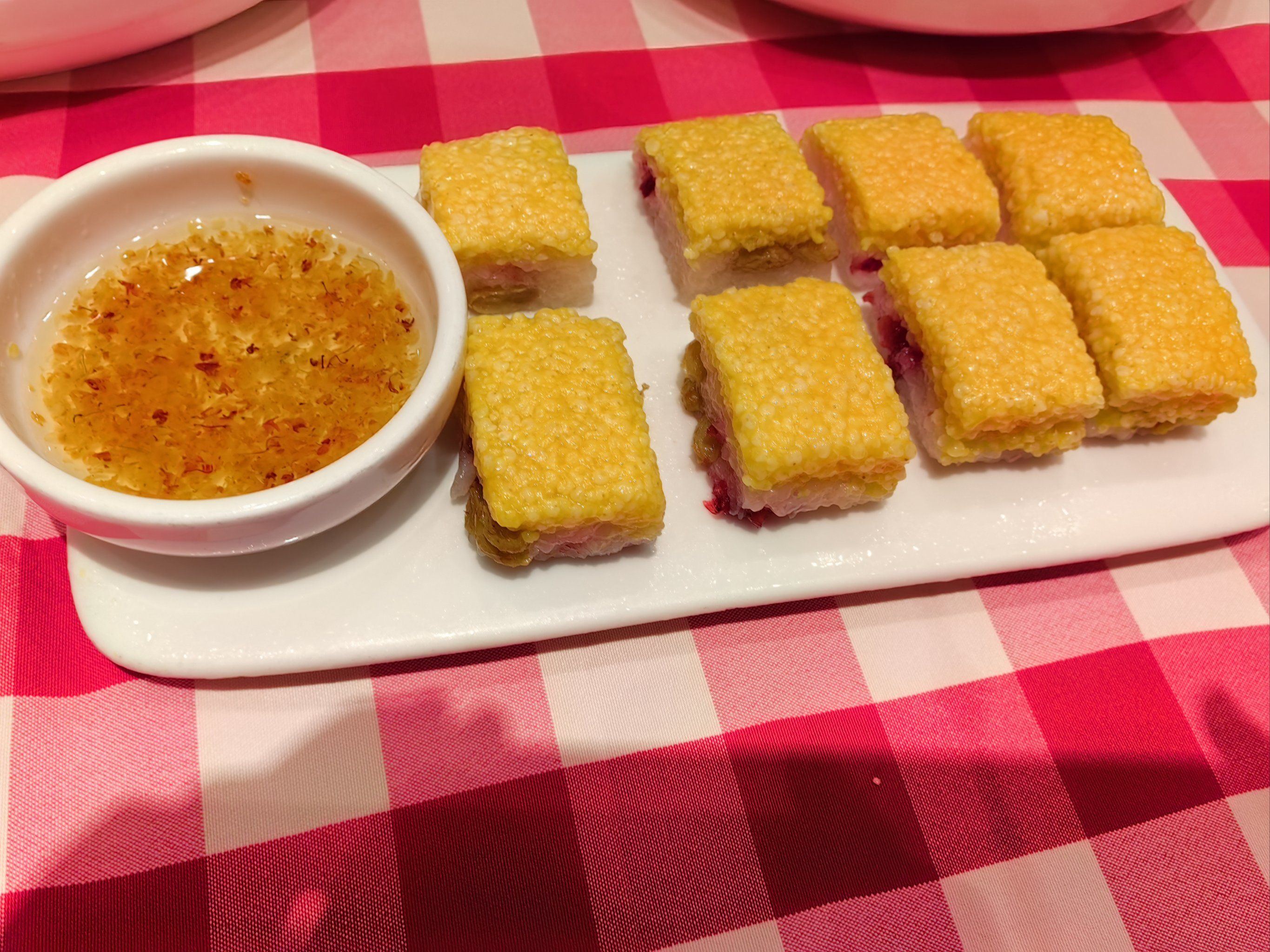 黄米凉糕 #西贝莜面村儿童