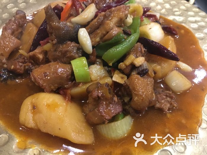 阿迪力新疆主题餐厅(汉口城市广场店)新疆大盘鸡饭图片 