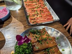 -明洞阿姨·韩式酱蟹烤肉·创意料理(三元桥店)