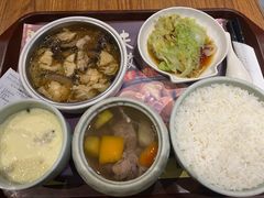 冬菇鸡腿汤套饭-真功夫(彩田路店)