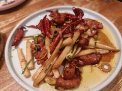 青柠麻香炒松板肉-新白鹿餐厅(龙游路店)