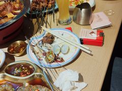 -街角等你.大连海鲜烧烤.经典铁板海鲜串(西安路店)