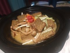 石锅鲜菌黑豆腐-玉玲珑(陆家嘴店)