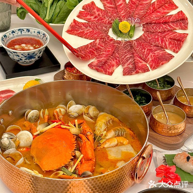 托朋友的福…吃到了上海坠优雅的打边炉