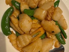 美极山药炒玉带-新天世纪中餐厅