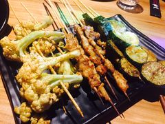 -路边摊小炉子烧烤