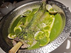 青柠檬酸汤清水鲈鱼-狮拾久·现代新加坡料理(壹方城店)