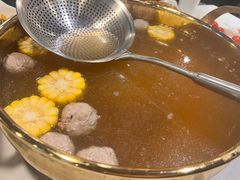 手锤牛肉丸锅底-食潮汕头鲜牛馆(望京保利店)