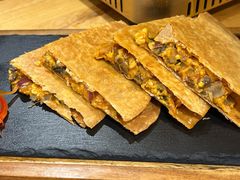辣味蘑菇鸡肉薄饼-像素研食The pixlab (皮市街店)