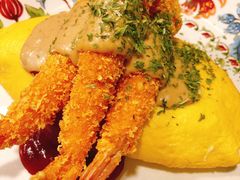 炸虾蛋包乌冬-Hey!蛋包饭(中山店)