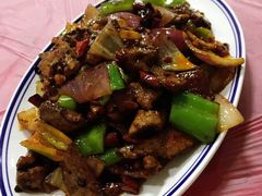 酱爆猪肝-乐乐餐厅(湘子庙街店)