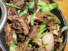 干笋子炒腊肉-禧福徕盆盆香川菜馆(北京市朝阳区)