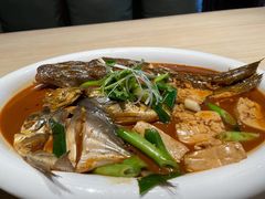 大连小船焖鱼-小船渔村•大连菜•大连焖鱼(黄河路店)