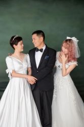-时光纪亲子全家福照相馆(静安店母女写真父母纪念照)