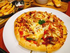 烤香肠披萨-魏斯理汉堡(西安沣东吾悦店)