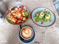 鸡蛋蘑菇熏肉荞麦可丽饼-RAC BAR(安福路店)