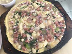 火腿豆腐煎鸡蛋-华春餐馆(鱼山路店)