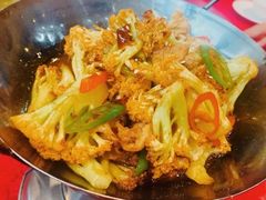 干锅鲜花菜-凡灵哥达港式茶餐厅(海上海弘基休闲广场店)