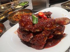 -草家酱蟹炭火烤肉店(珲春南路一店)