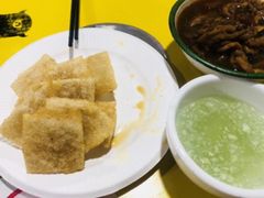 -老红桥炸灌肠牛肚锅烧烤(定福庄店)