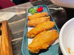 蛋黄鸡翅-新白鹿餐厅(虹桥南丰城店)