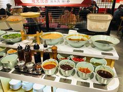 自助调料区-食潮汕头鲜牛馆(望京保利店)