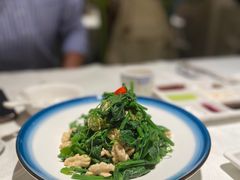 橄榄油丝瓜尖-北平楼·烤鸭·北京菜(牡丹园店)