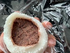 皮薄馅大的红豆大福-南大门韩国米糕(公滨路店)