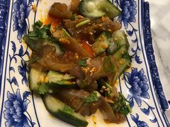 黄瓜拌牛筋-桂林米粉