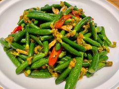 炒黄瓜苗-一轩饺子馆(丽都店)