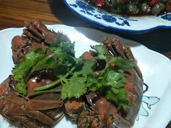 太湖清水蟹熟醉蟹-呼吸森林·生态农庄农家乐私房菜